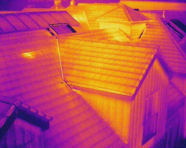 Thermal Imaging Roof Survey Image Ramsgate